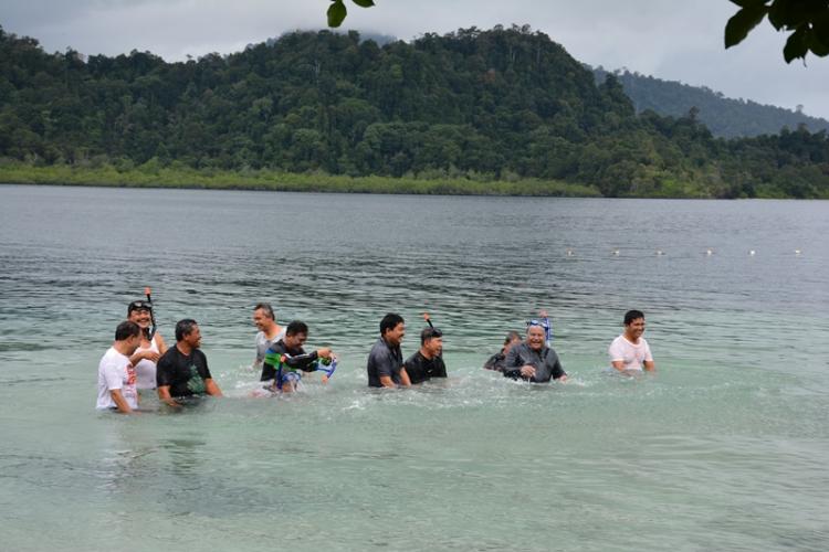 Pulau Putri yang Mengundang Decak Kagum Walikota Sibolga