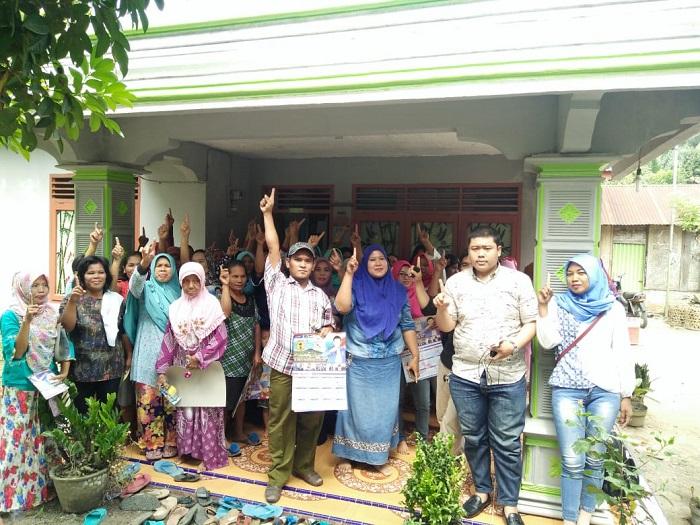 Ibu-Ibu Pengajian di Simalungun Nyatakan Dukungan Pada Hinca Pandjaitan