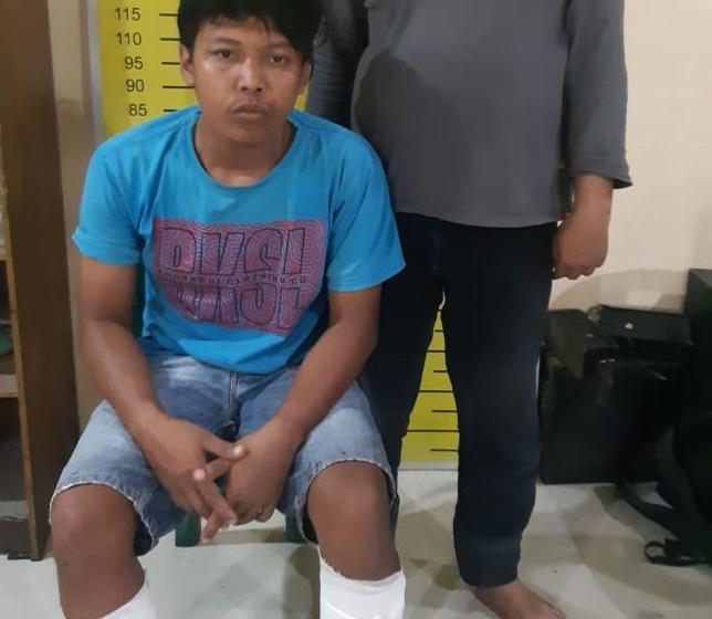 Kerap Merampok di Gerbang Tol Bandar Selamat Medan, Wahyu Ditembak Polisi