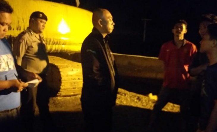 Kebakaran Ekskavator Pengerjaan Jembatan Sei Wampu, Polsek Stabat Selidiki Pelaku