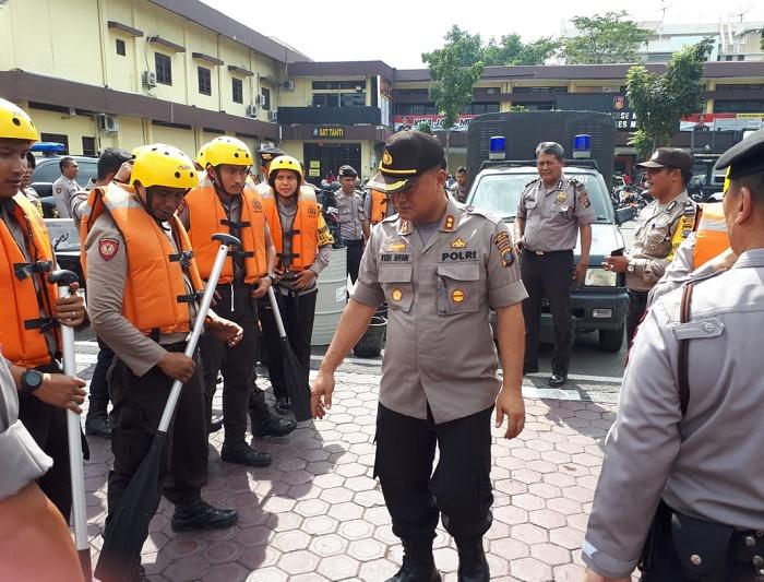 Polrestabes Medan Gelar Latihan SAR Hadapi Bencana Alam
