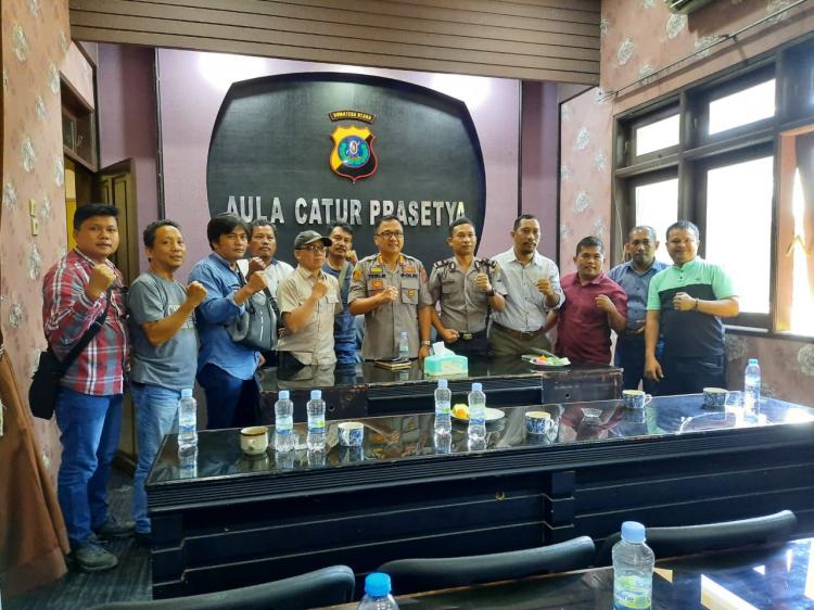 Terkait Dugaan Krimilisasi Wartawan, Kapolresta Deli Serdang Minta Maaf Bila Anggota Tidak Profesional