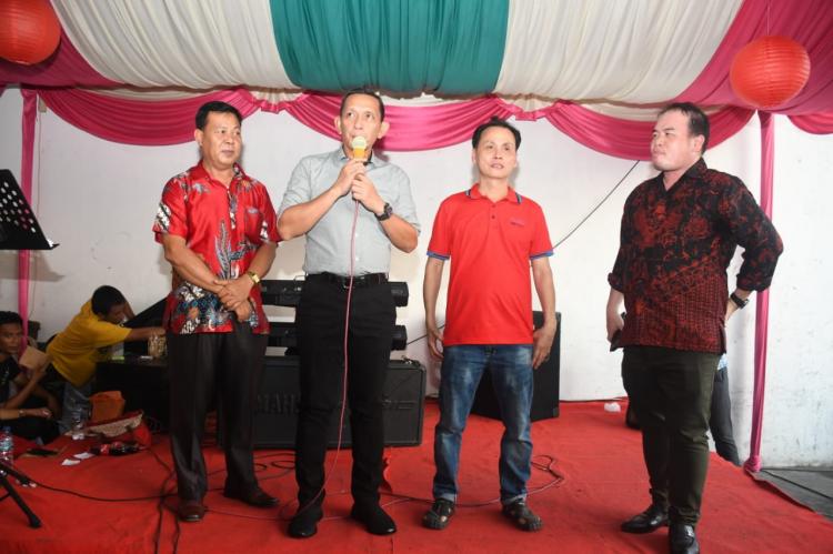 Pangdam I BB Hadir Pada Open House Tokoh Masyarakat Arman Chandra