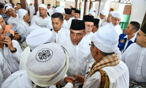 Hadiri Haul Ke-96 Tuan Guru Besilam, Gubernur: Persulukan Besilam Berkah untuk Sumut