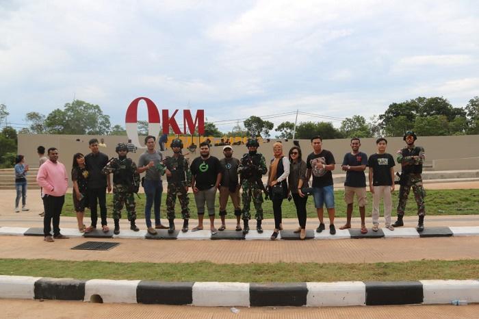 Wisatawan Melonjak, Satgas Yonif 411/Kostrad Siaga di Titik Nol KM Merauke