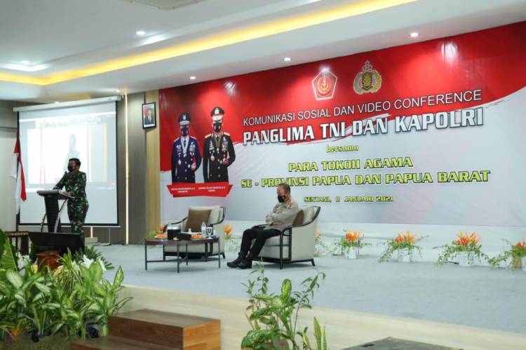 Panglima TNI dan Kapolri Kunjungan Kerja Pertama ke Provinsi Papua