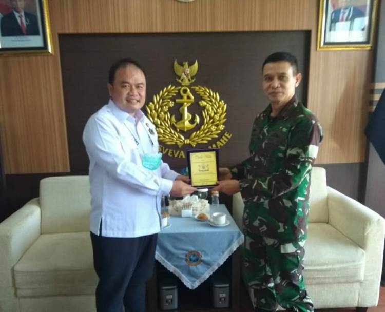 Pengurus Kadin Medan Kunjungi Mako Lantamal I Belawan