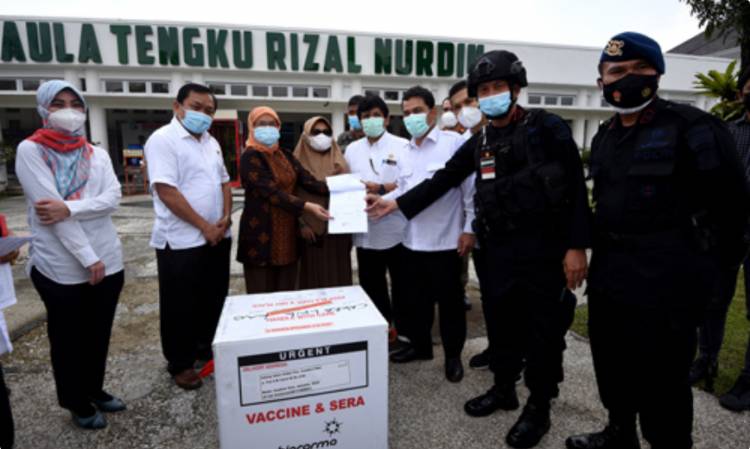 Sekdaprovsu Sabrina Terima 34.840 Vaksin Tambahan untuk Sumut