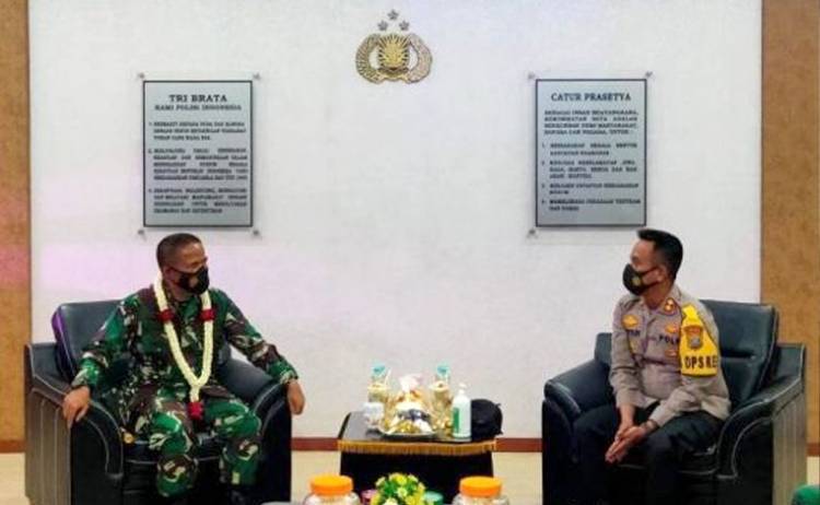 Pangdam I/BB Mayjen TNI Hasanuddin Kunjungi Polres Sibolga