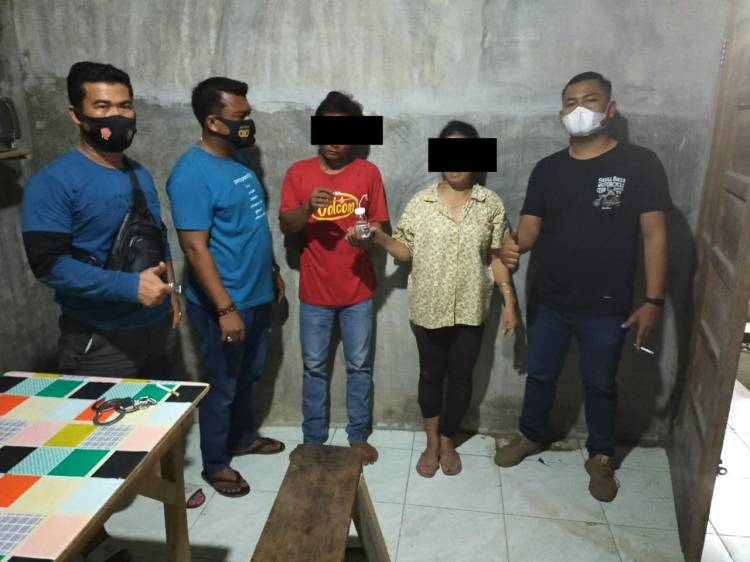 Dua Sejoli Penyalahguna Narkoba Diringkus Jajaran Polresta Deli Serdang