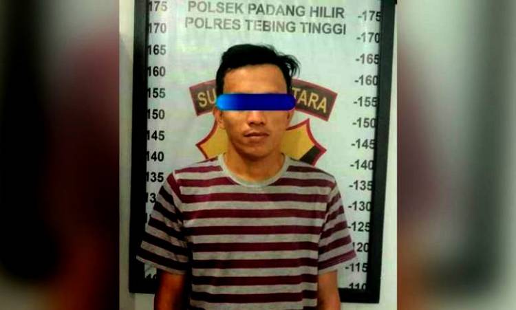 Polsek Padang Hilir Tangkap Seorang Komplotan Pencuri Bongkar Rumah di Jalan Meranti