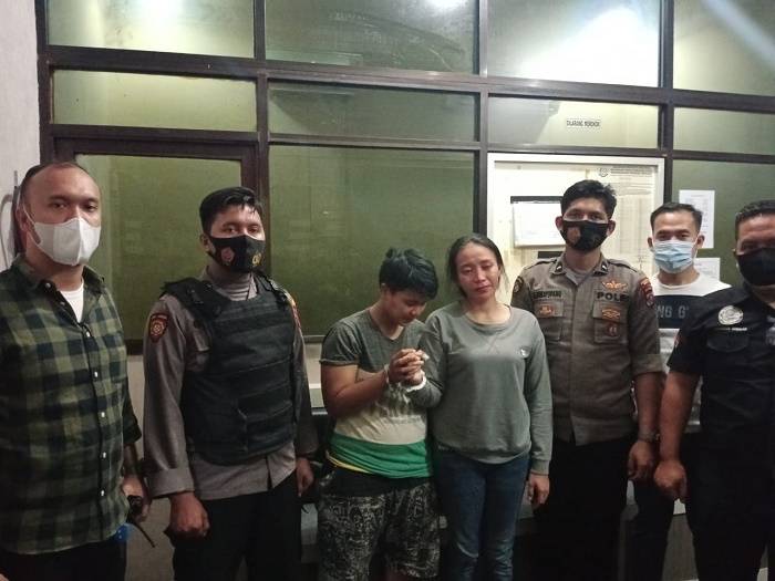 Jenguk Suami di RTP Polrestabes Medan, Dua Wanita Ini Kedapatan Bawa Sabu
