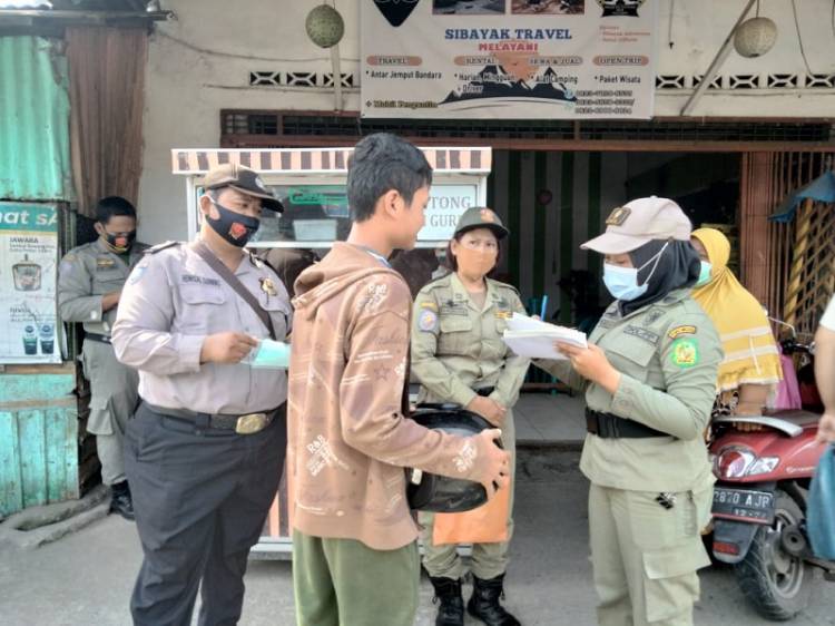 18 Warga Langgar Prokes, Polsek Medan Timur Berikan Sanksi Sosial
