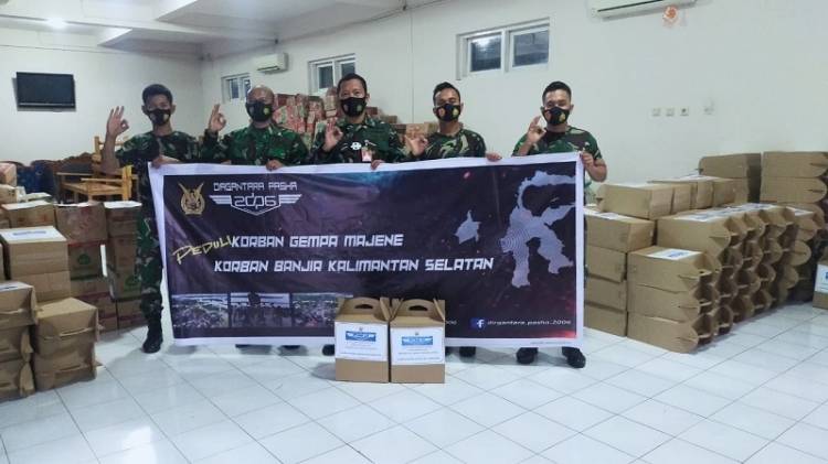 Alumni AAU 2006 Kirim Bantuan 1,8 Ton Beras untuk Korban Bencana Alam di Sulbar dan Kalsel