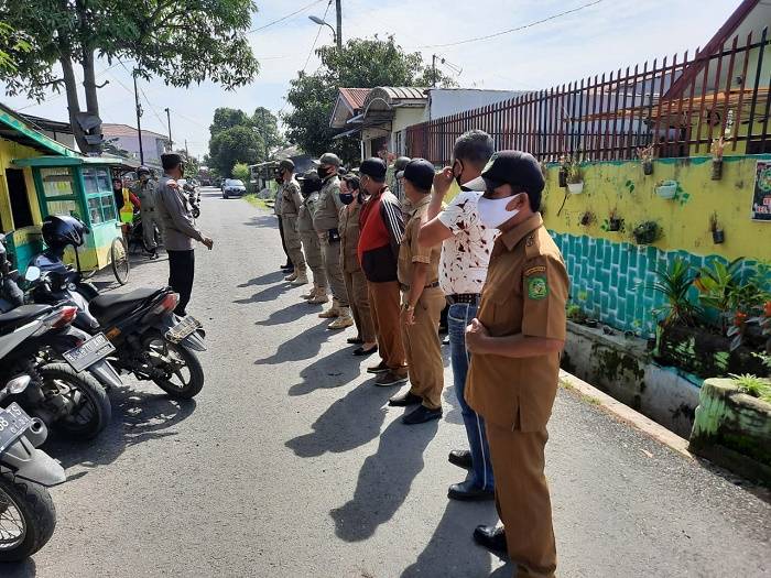 20 Warga Bacakan Teks Pancasila Saat Terjaring Operasi Yustisi Polsek Medan Timur