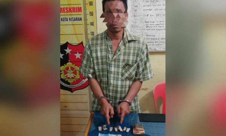 Polsek Kota Kisaran Bekuk Pengedar Narkoba di Kelurahan Mekar Baru