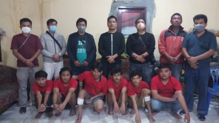 Enam Remaja Pelaku Begal Ditangkap, Dua Diantaranya Ditembak
