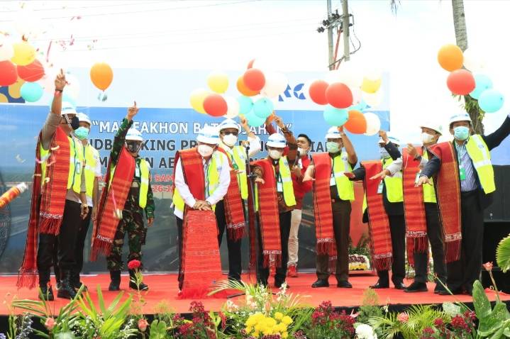 Jembatan Menuju Samosir Danau Toba Mulai Dilakukan Pembangunan