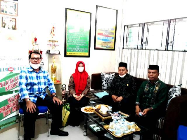 MTs Persiapan Negeri 4 Medan Terima Kunjungan Dinas Lingkungan Hidup, Siap Jadi Sekolah Adiwiyata