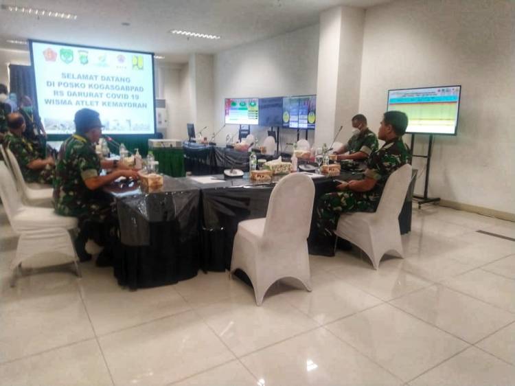 Pangkogabwilhan I Kunjungi RSDC Wisma Atlet Kemayoran