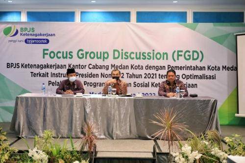 Pemko Medan Akan Optimalkan Progam Jaminan Sosial Ketenagakerjaan