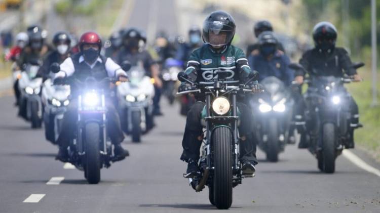 Presiden Jokowi Tinjau Penataan Sejumlah Infrastruktur di Mandalika