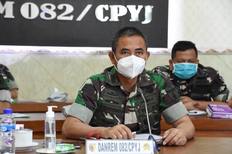 Danrem 082/CPYJ Tegaskan Vaksinasi untuk Lansia Sudah Diatas Target