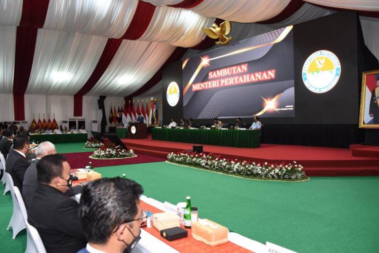Bahas Potensi Ancaman Pertahanan Negara, Kepala Bakamla Hadiri Rapim Kemhan 2022