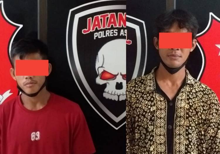 Sat Reskrim Polres Asahan Amankan 2 Pelaku Penganiayaan yang Terjadi di Desa Perbangunan