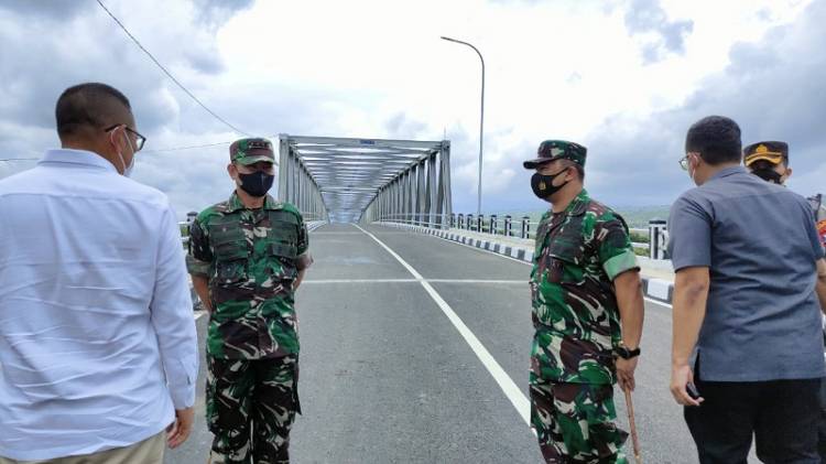 Kolonel Dariyanto Harap Pembangunan Jembatan Kare Bisa Bermanfaat untuk Masyarakat