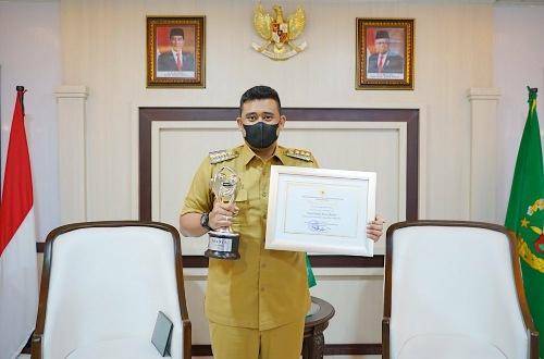 Bobby Nasution Jadi Kepala Daerah Paling Populer Tahun 2021 di Sumut