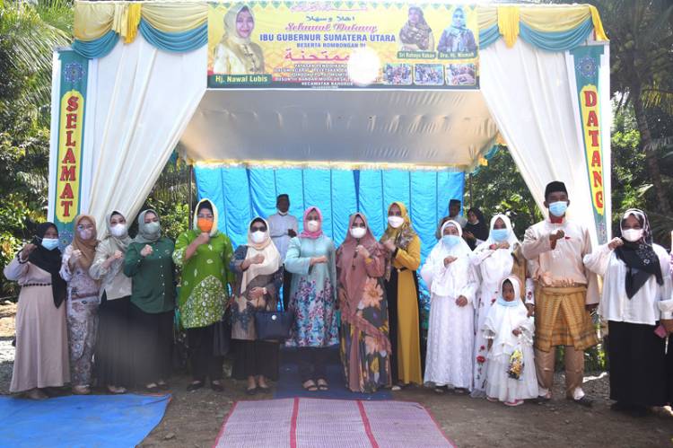 Nawal Lubis Resmikan Pondok TPQ Al-Mumtahanah Langkat, Ajak Generasi Muda Pelajari Ilmu Agama