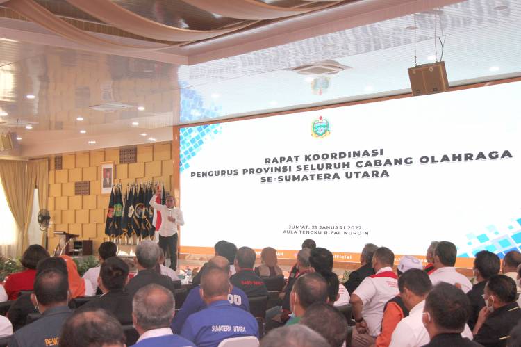 Gubernur Sumut Ingatkan Pengprov Cabor Menggali Talenta Atlet Hingga ke Pelosok