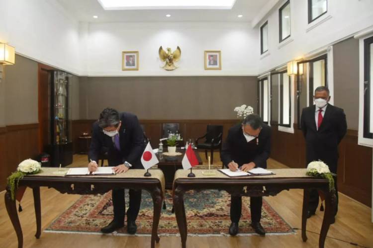 Indonesia-Jepang Sepakati Kerja Sama Transisi Energi