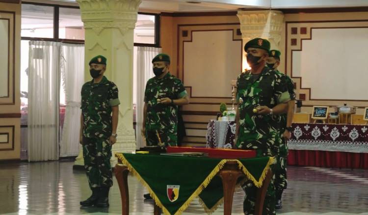 Tongkat Komando Danrem Baladhika Jaya Beralih