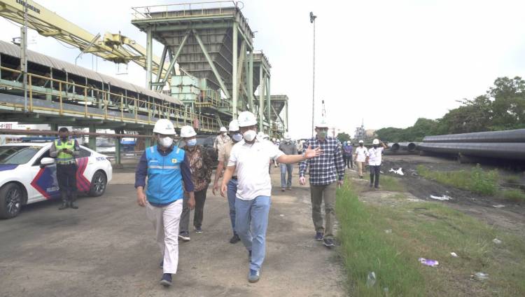 Pastikan Ketersediaan Batu Bara, Direksi PLN Kunjungi Krakatau International Port
