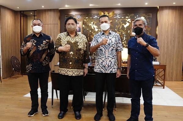 Temui Menko Airlangga, Wagub Musa Rajekshah Perjuangkan DBH Sawit