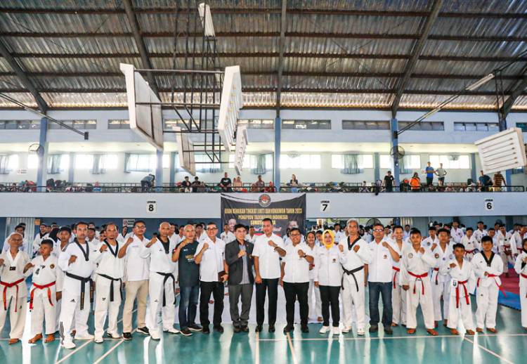 UKT DAN Kukkiwon 2023, Musa Rajekshah Apresiasi Inovasi PBTI