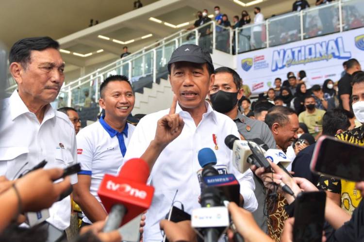  Presiden Jokowi Dorong Pembinaan Olahraga Sejak Dini