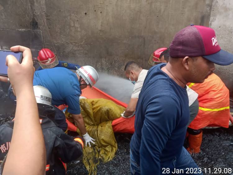 Satu Orang Meninggal Akibat Kebakaran Rumah di Jalan Budi Luhur Helvetia