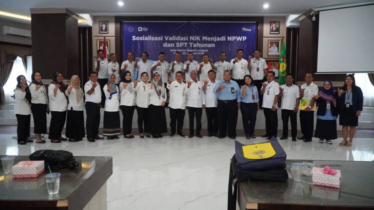 Dukung Program NIK Menjadi NPWP, Pemkab Langkat Instruksikan Pegawainya Segara Aktivasi