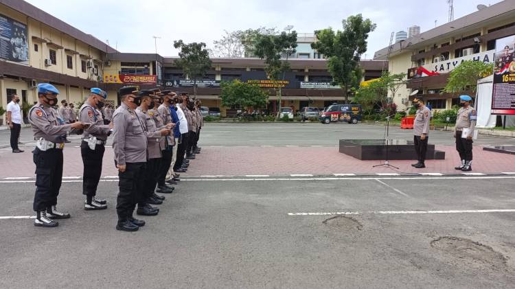  Personel Polrestabes Medan Diminta Hindari Pelanggaran Sekecil Apapun