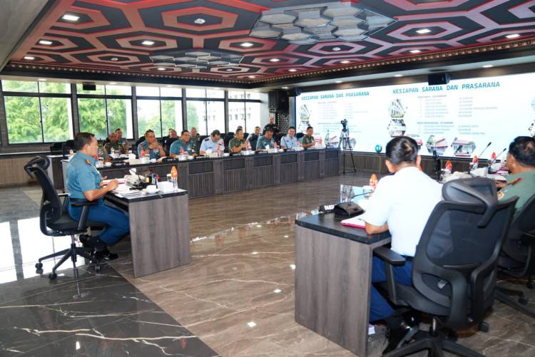 Panglima TNI Terima Paparan Rencana Pendidikan Reguler LI Sesko TNI TA 2023