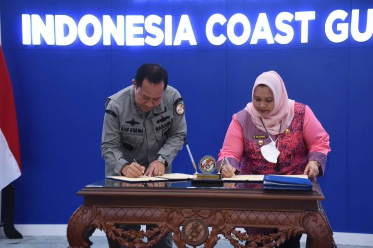 Bakamla RI Bangun Sistem Pemantauan Maritim Nasional di Kabupaten Bengkalis