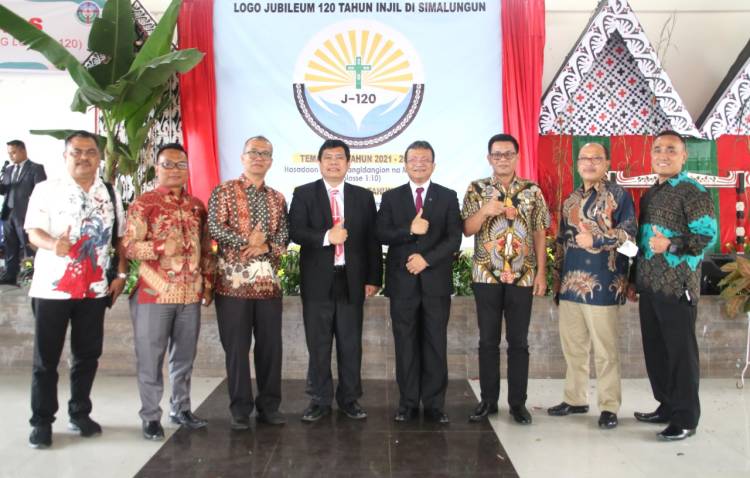  Launching Logo Jubelium 120 Tahun, dr Susanti Berharap GKPS Makin Maju dan Solid