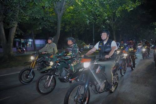 Walikota Medan Bobby Nasution Patroli Gabungan Keliling Medan