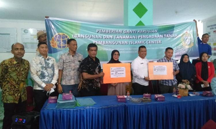 Pemprov Sumut Bayarkan Ganti Rugi Lahan Pembangunan Islamic Center
