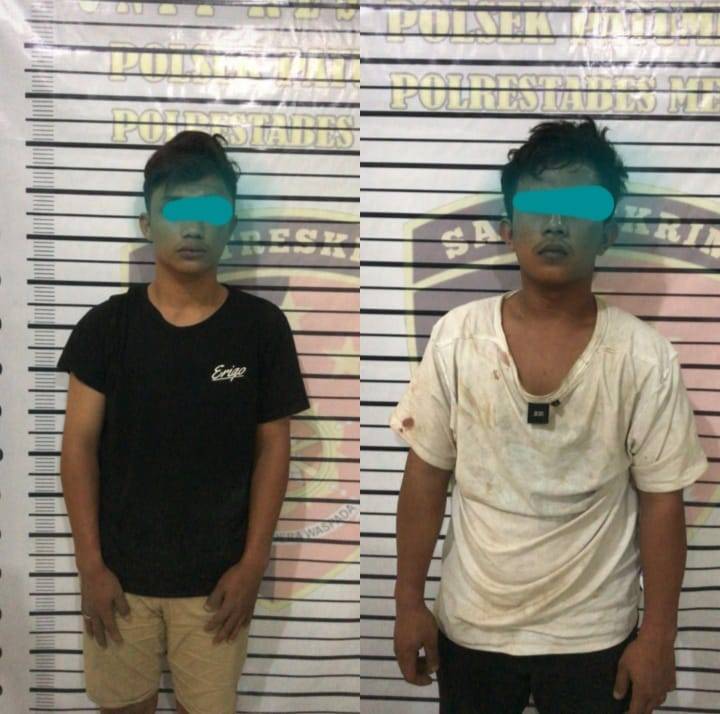Polsek Patumbak Ringkus Dua Spesialis Curanmor