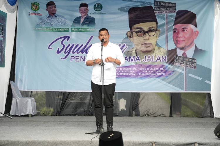 Dua Tokoh Al-Washliyah, H Arsyad Thalib Lubis dan H Abdul Halim Harahap Diresmikan Menjadi Nama Jalan di Kota Medan