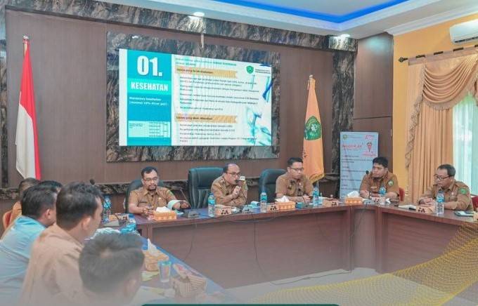 Pemko Padangsidimpuan Rapat Verifikasi Data Laporan Evaluasi Kinerja Penjabat Walikota
